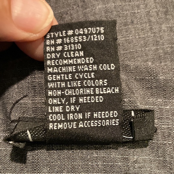 AGB Gray Tiered Skirt Size 6 - Picture 8 of 8